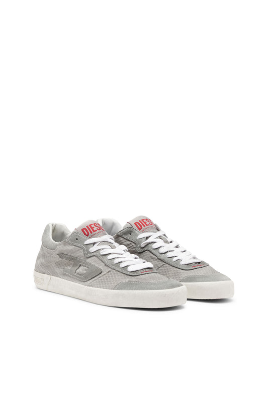 S-Leroji Low-Low-top sneakers in mesh and suede (1)