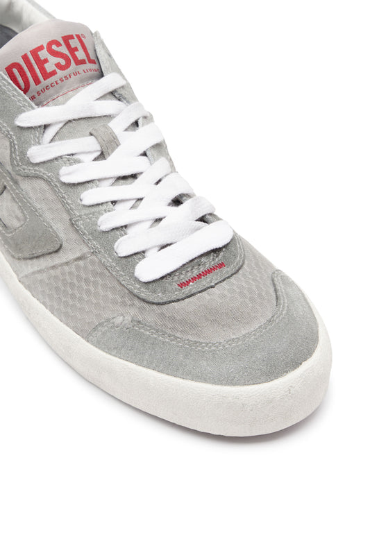 S-Leroji Low-Low-top sneakers in mesh and suede (5)