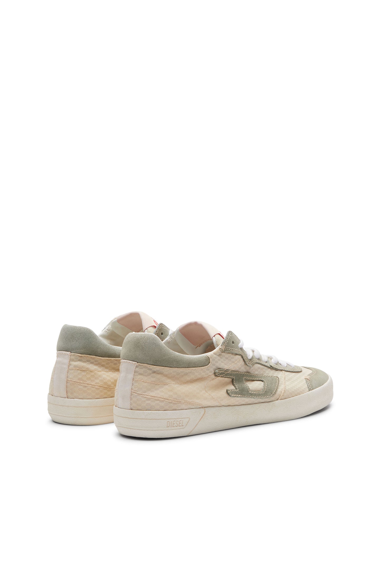 S-Leroji Low-Low-top sneakers in mesh and suede (2)