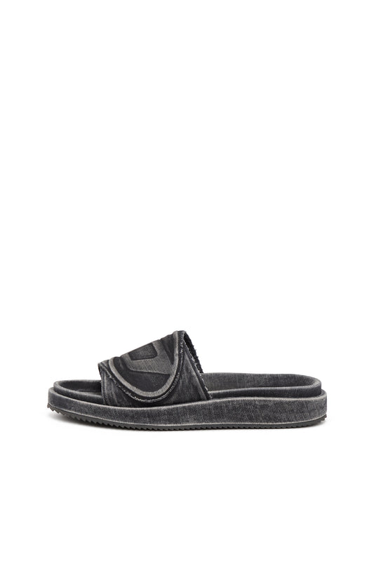 Sa-Slide D-Denim slides with embossed strap (6)