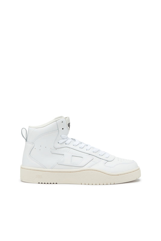 S-Ukiyo V2 Mid - High-top sneakers in leather and nylon & 8058992528615 & 8058992528639
