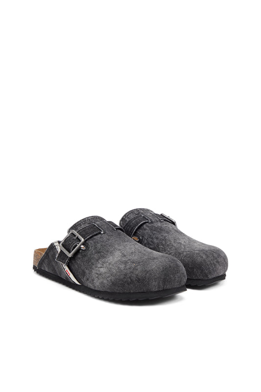 D-Woodstock X - Mules in faded denim (1)