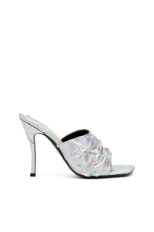 D-Sydney-Mule sandals in shimmering denim & 8055055105134